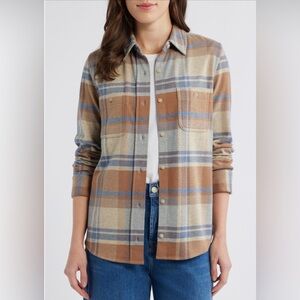 Faherty Legend Plaid shirt Rocklin Plaid XS